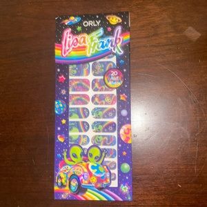 Lisa Frank aliens zoomer & zorbit limited edition nail wraps space nail art